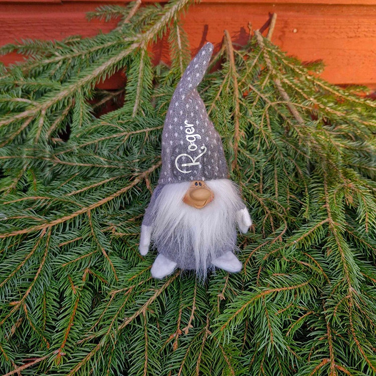 Tomte - Med Valfritt Namn – Skapa En Magisk Julstämning