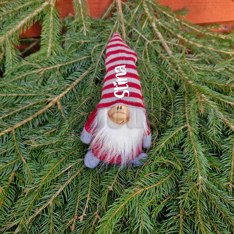 Tomte - Med Valfritt Namn – Skapa En Magisk Julstämning