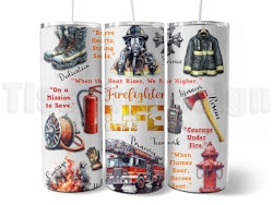 Tumbler Firefighter Life – 20 oz (ca 600 ml)
