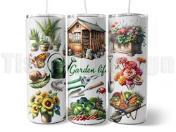 Tumbler Garden Life – 20 oz (ca 600 ml)
