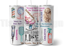 Tumbler Hairdresser Life – 20 oz (ca 600 ml)