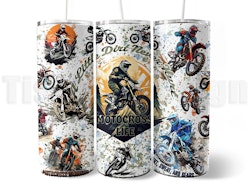 Tumbler Motocross Life – 20 oz (ca 600 ml)