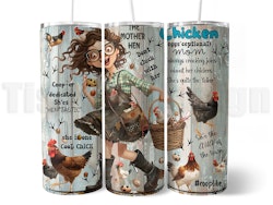 Tumbler The Mother Hen – 20 oz (ca 600 ml)
