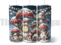 20 oz Tumbler - Termomugg Med Motiv Av Svamphus