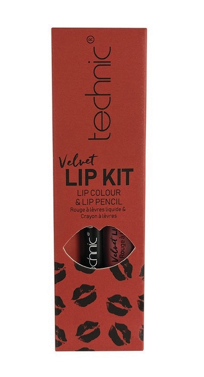 Technic Velvet Lip Kit Vintage Red