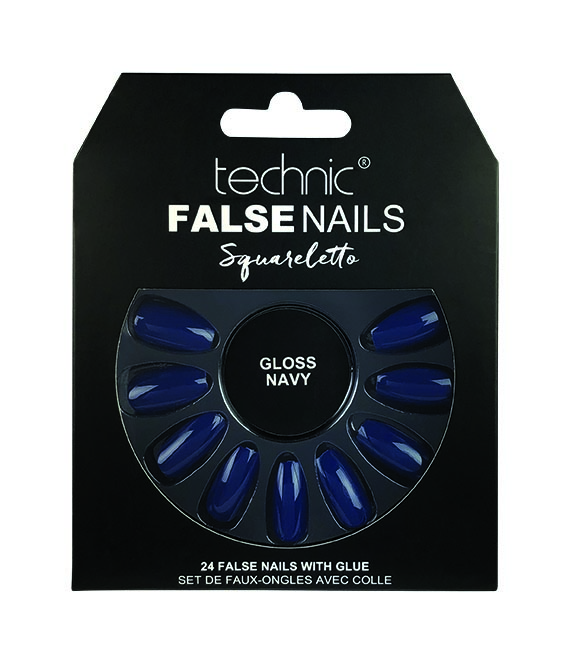 Technic False Nails Gloss Navy