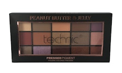Technic Pressed Pigment Eyeshadow Palette Peanut Butter & Jelly