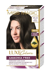 MISS MAGIC LUXE COLORS AMMONIA FREE S5.0 LIGHT BROWN
