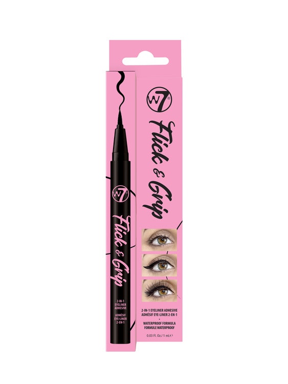 W7 Flick & Grip 2-In-1 Adhesive Eyeliner Pen