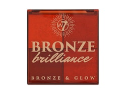 W7 Bronze Brilliance Bronze & Glow Palette Medium & Dark