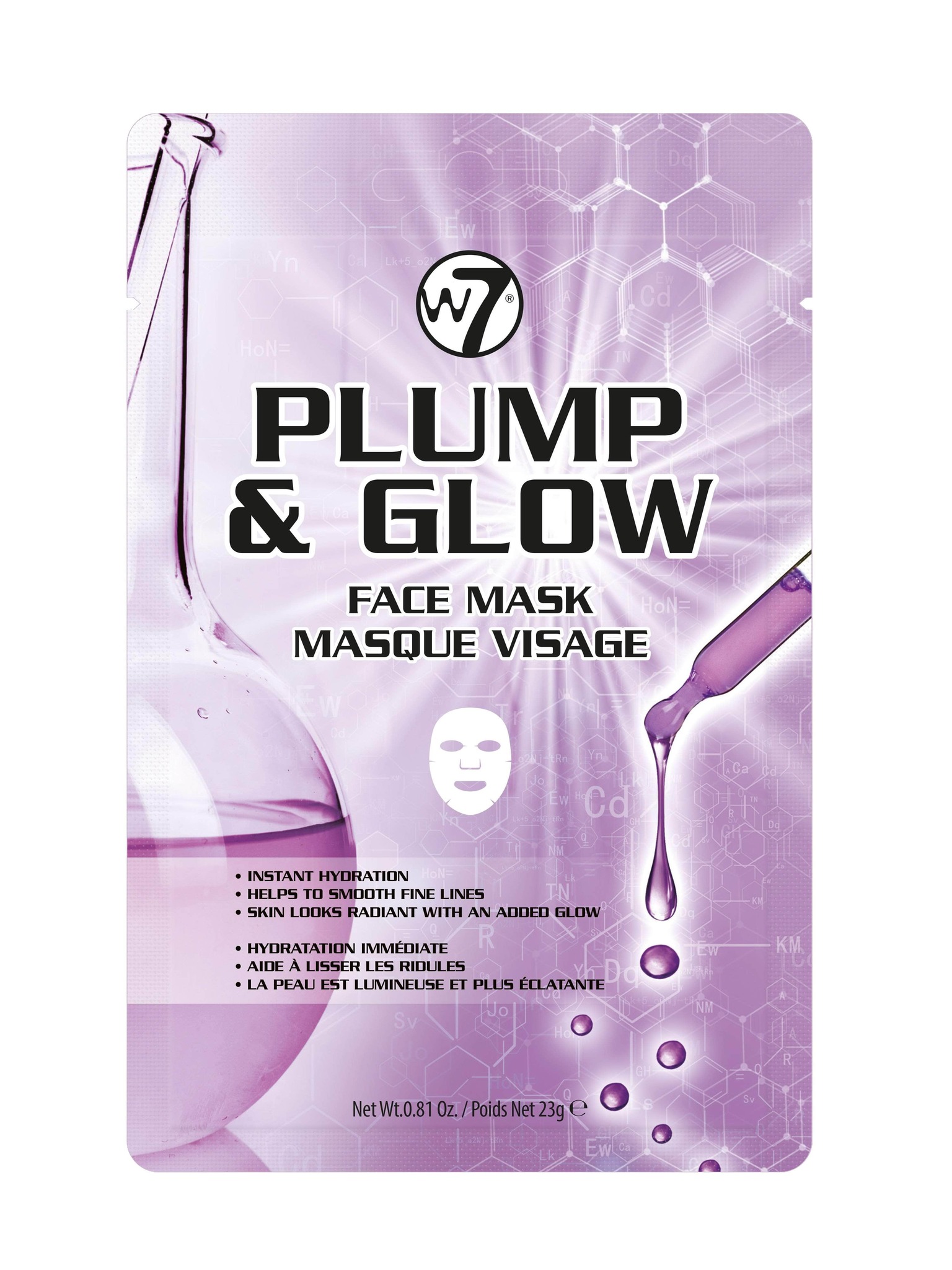 W7 PLUMP & GLOW Face Mask