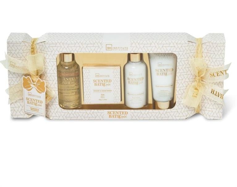 IDC INSTITUTE - Scented Gold Candy Small Bath Set