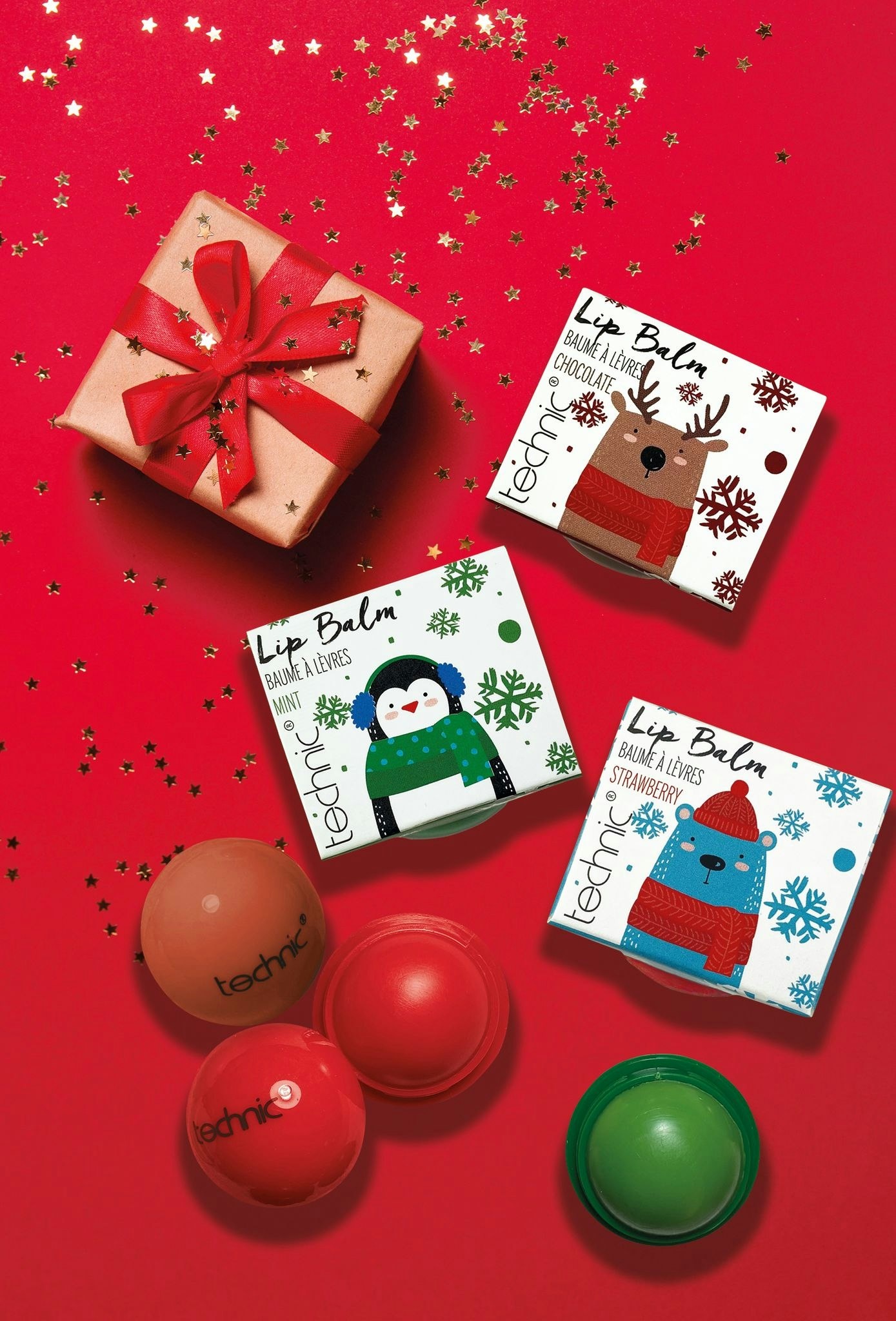 Christmas Novelty - Lip Balm Balls