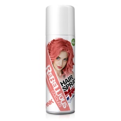 Rebellious Colour Temporary Glitter Hair Spray - Pink