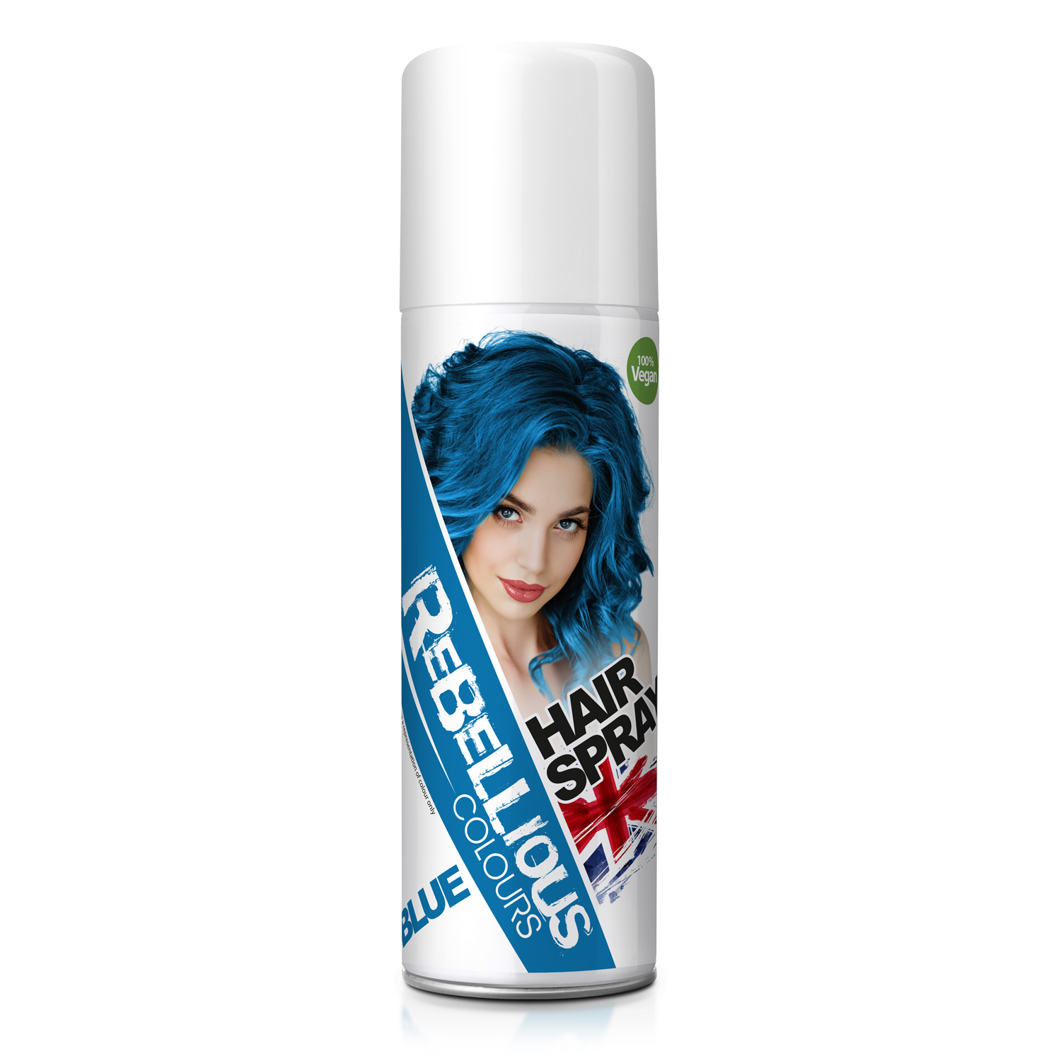 REBELLIOUS COLOR  Temporary Hair Spray - Blue