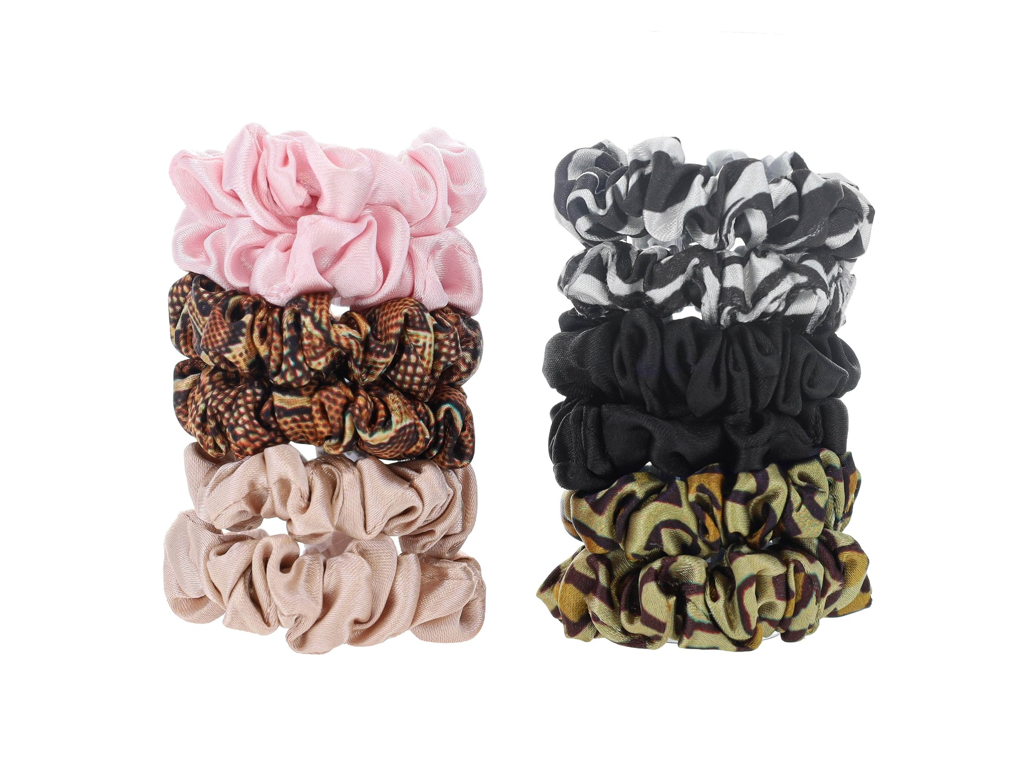Silky Knots Mini Hair Scrunchies 12 Pack