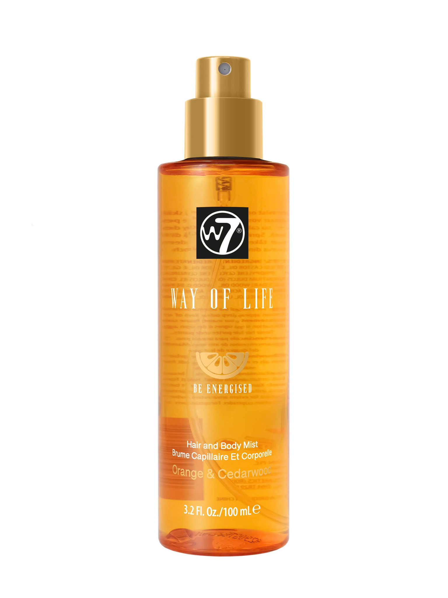 W7 The Way Of Life Hair & Body Mist - Be Energised