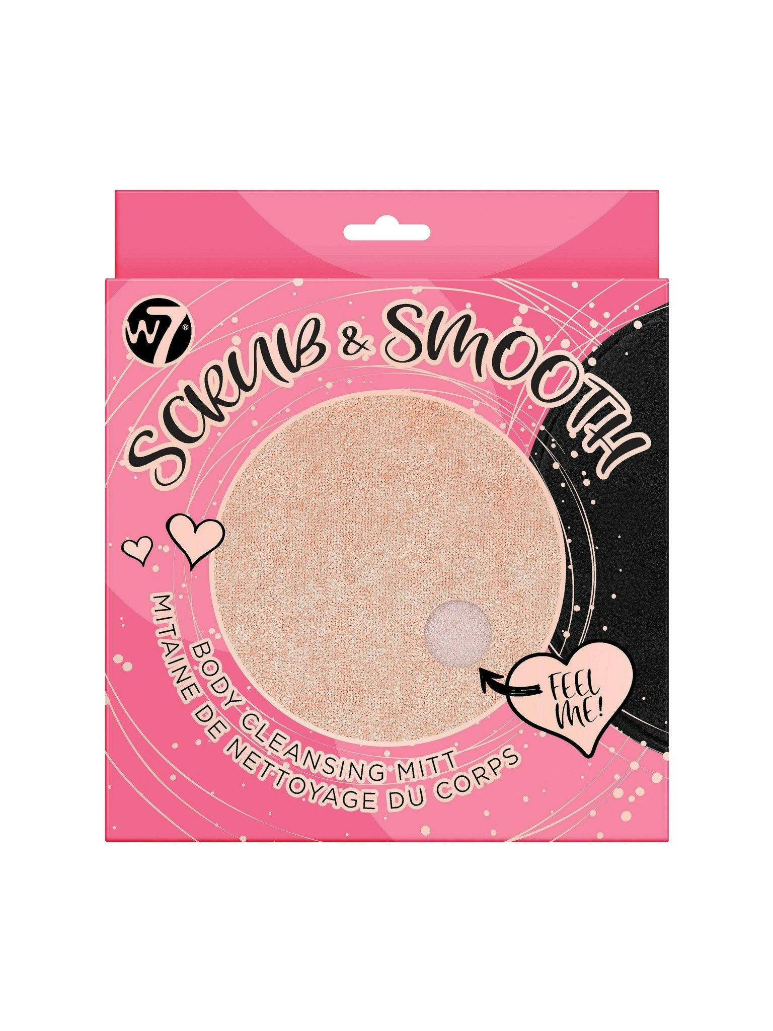 W7 Scrub & Smooth Body Cleansing Mitt