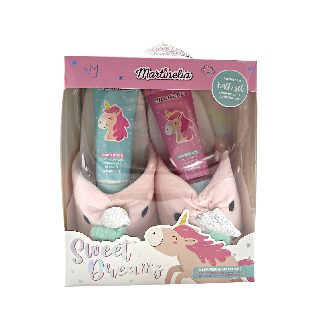 MARTINELIA SWEET DREAMS - Slipper & Bath Set