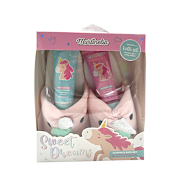 MARTINELIA SWEET DREAMS - Slipper & Bath Set