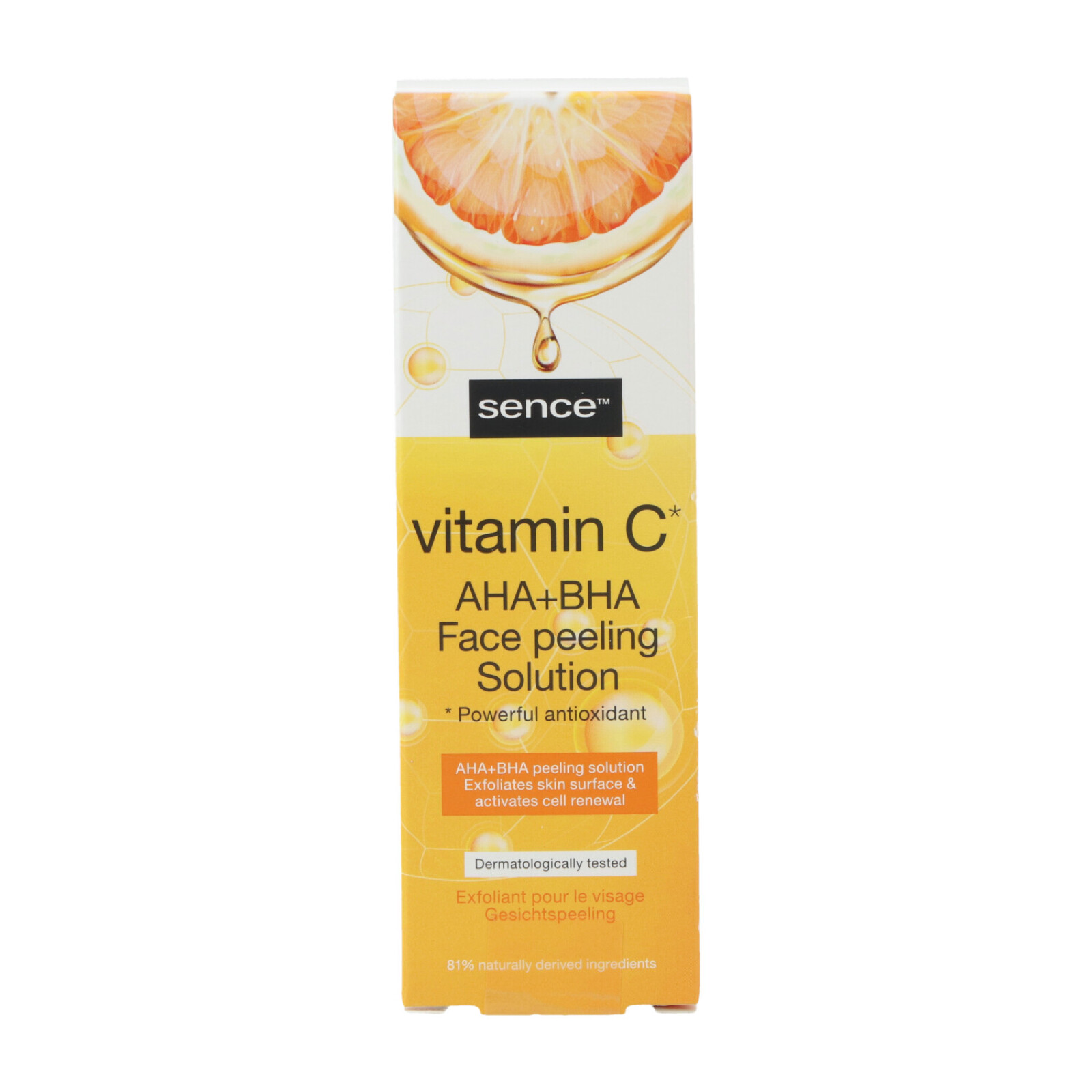 Sence Essential - Vitamin C AHA+BHA Face Peeling Solution