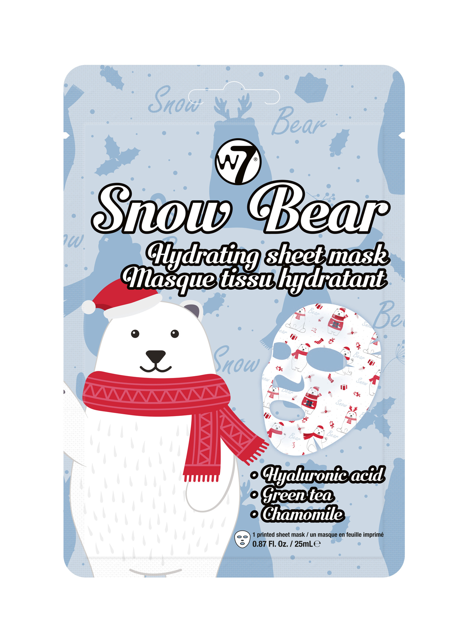 W7 Snow Bear Hydrating Sheet Mask