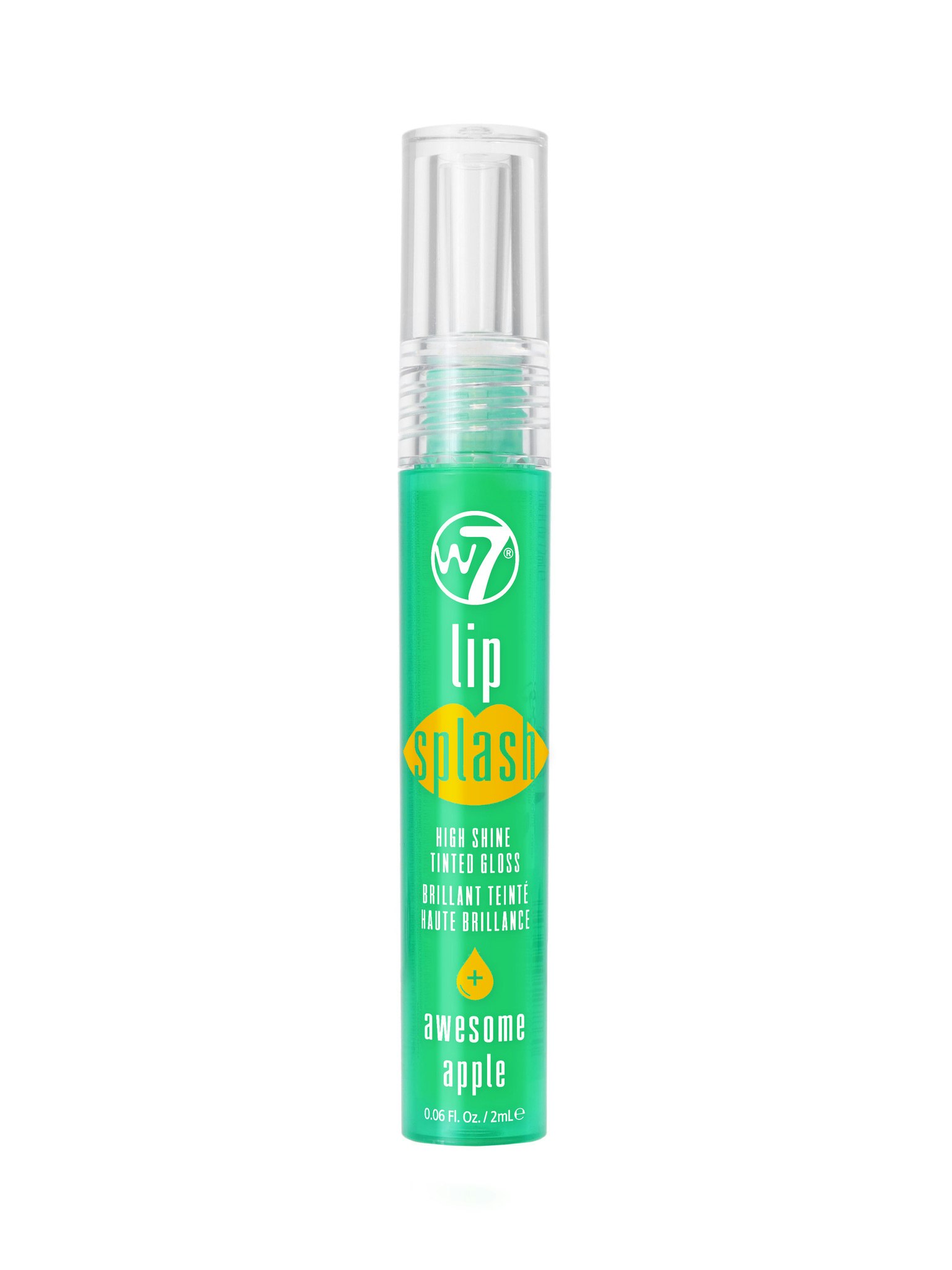 W7 Lip Splash  High Shine Tinted Gloss - Awesome Apple