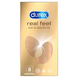 Durex Real Feel Kondomer 8 st
