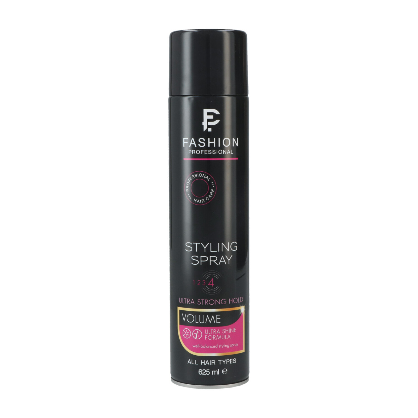 Fashion Professional Hair Spray 625ml Volume & Shine