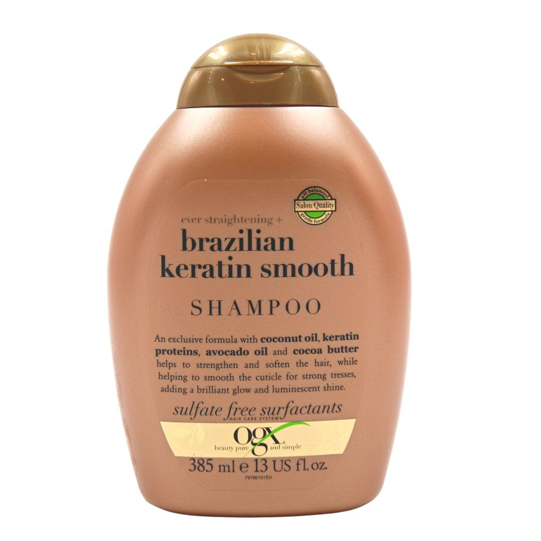 OGX Brazilian Keratin Smooth Shampoo 385 ml