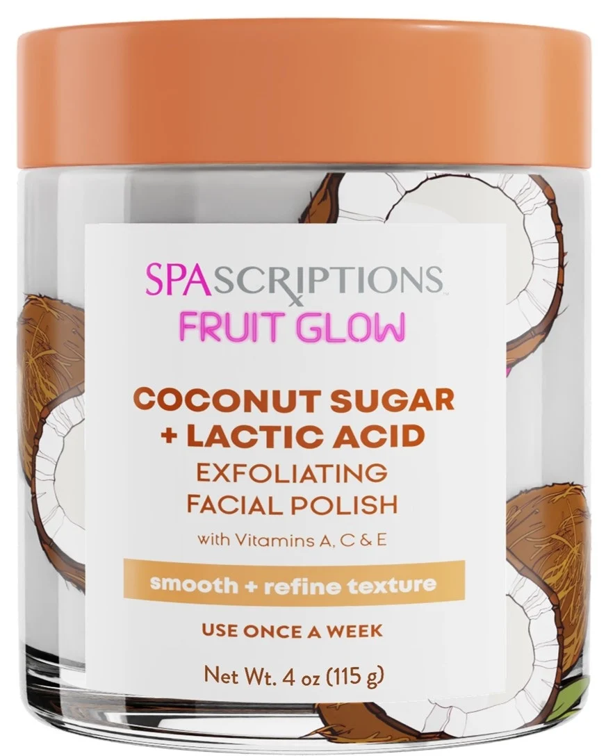 SpaScriptions - COCONUT SUGAR + LACTIC ACID Exfoliating Facial Polish