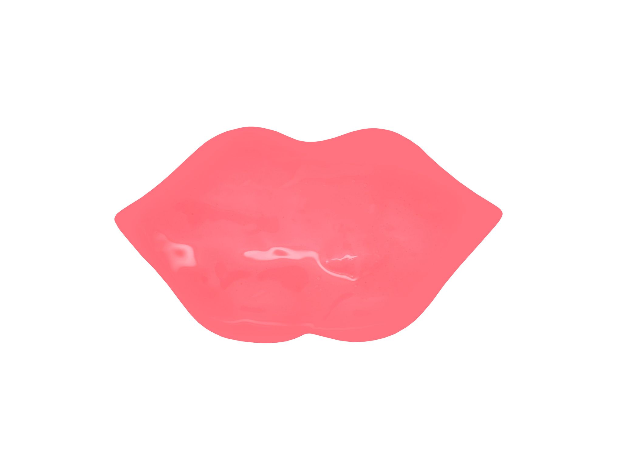 W7 Jelly Kiss Hydrogel Lip Masks - Strawberry
