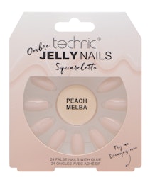 Technic Ombre Jelly Nail Squareletto - Peach Melba