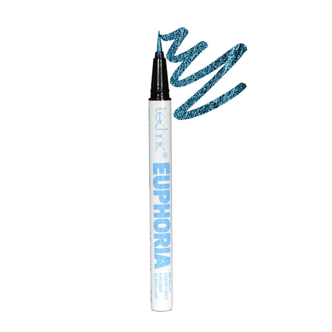 TECHNIC Euphoria Metallic Liquid Eyeliner - Blue