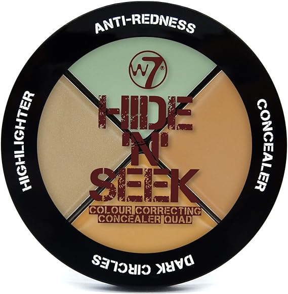 W7 HIDE ´N´ SEEK - Colour Correcting Concealer - Anti-Redness