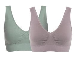 Emilia Seamless Soft Bra - Purple