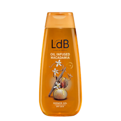 LdB Oil Infused Macadamia Shower Gel
