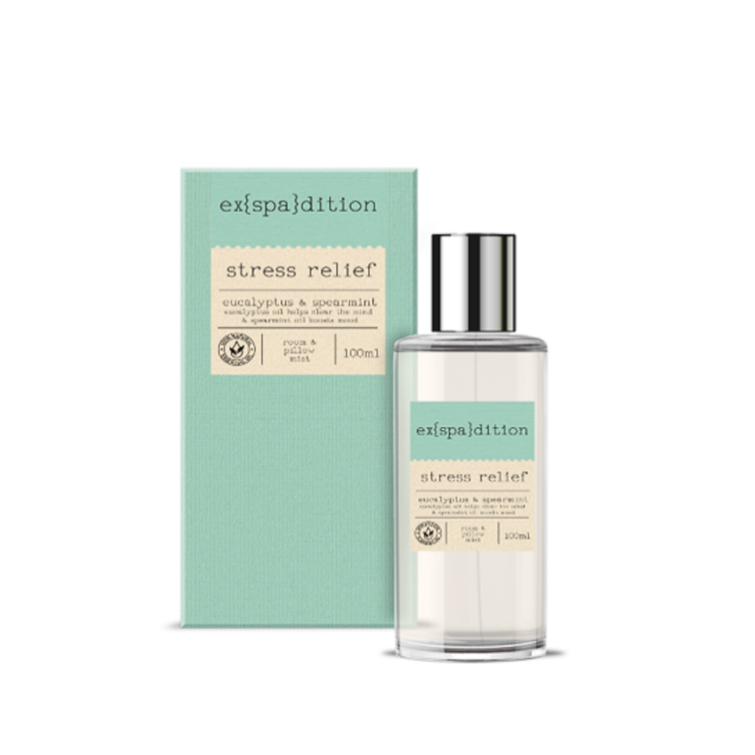 Ex(spa)dition Wellness Room & Pillow Mist - Stress Relief With Eucalyptus & Spearmint