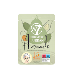 W7 Hair Mask Turban With Avocado, Panthenol & Ginger Extract