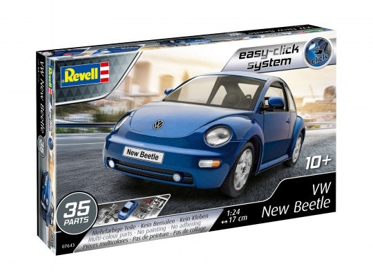 Revell Model Set Easy Click VW New Beetle