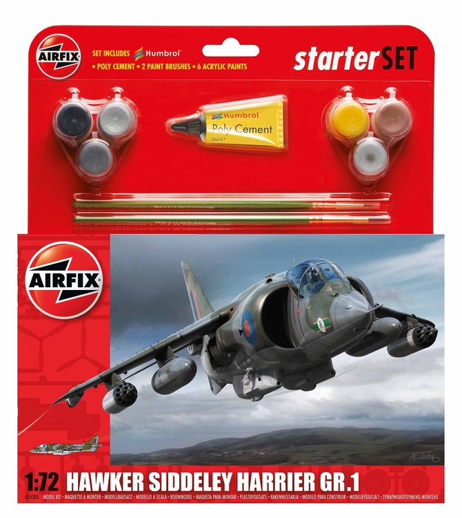 Airfix Hawker Harrier GR.1 Starterset