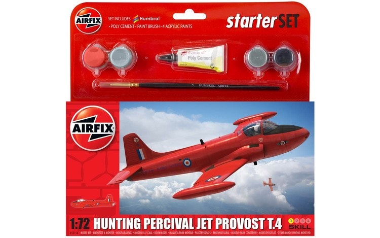 Airfix Jet Provost T.4 Starterset