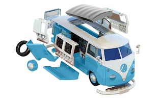 Airfix Quick Build VW Camper Van Blue