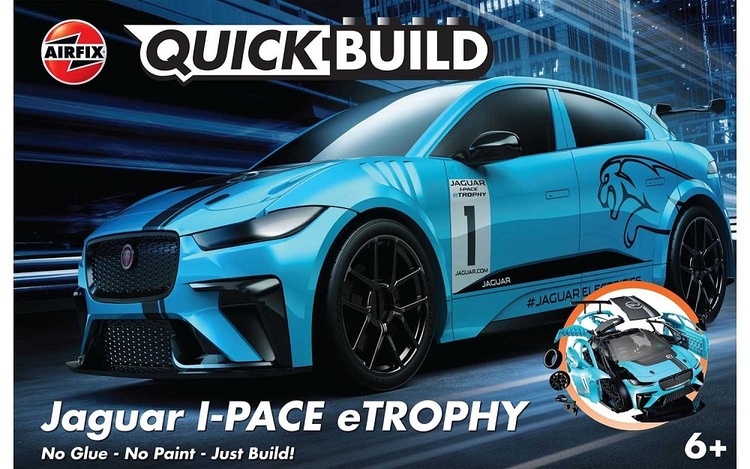 Airfix Quick Build Jaguar I-PACE eTrophy