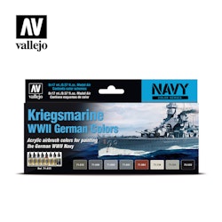 Vallejo Kriegsmarine WW II German Colors
