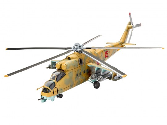 Revell Model Set Mil Mi-24D Hind