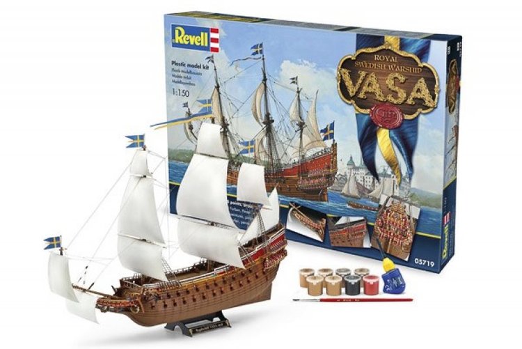 Revell Gift Set Royal Swedish Warship VASA