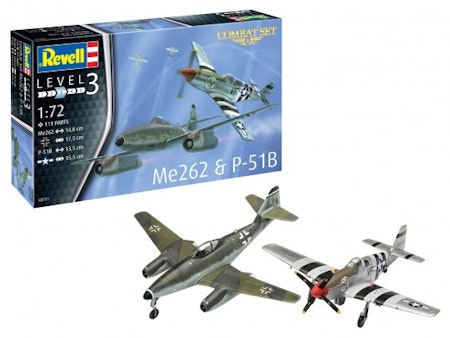 Revell Combat Set Me262 & P518