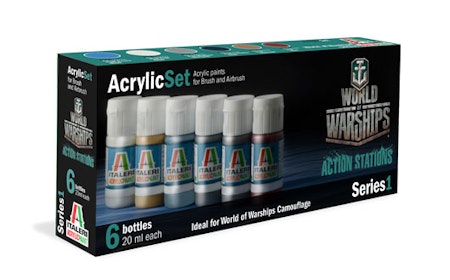 Italeri Acrylic Set World of Warships