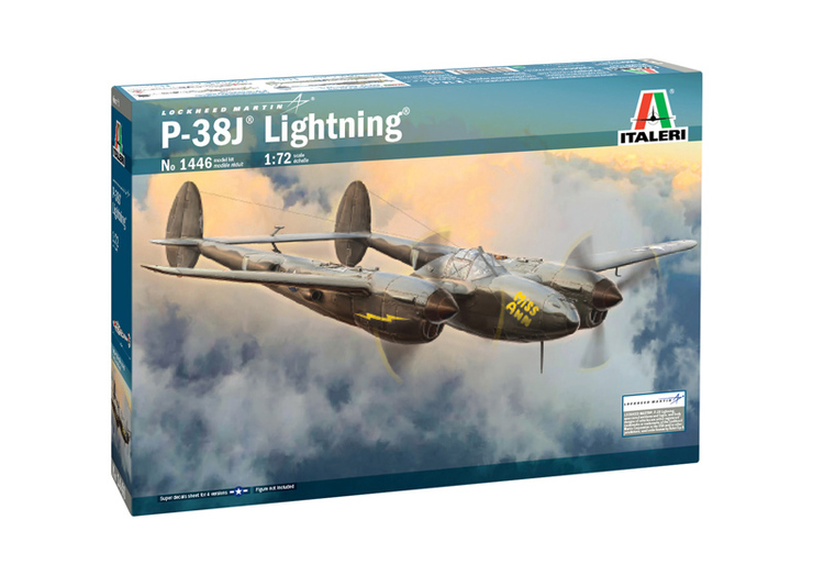 Italeri Model P-38J Lightning